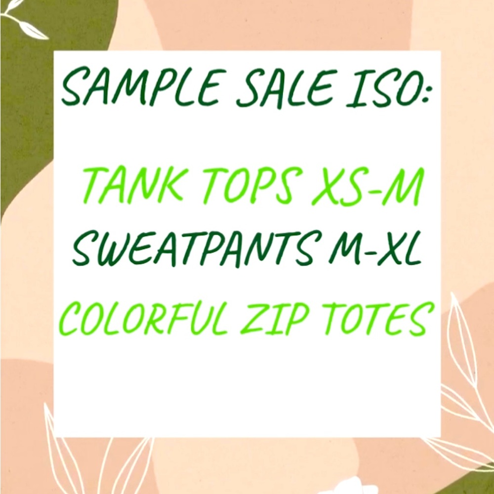 🌿 BBP SAMPLE SALE ISO 🌿
